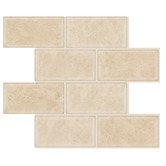 Stick on Tiles Australia Peel &amp; Stick Stone Marble Subway Stick on Tile (10 Pack)