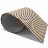 Stick on Tiles Australia Mikos 1200 x 600mm Natural Birch Flexible Slat Wall Panels
