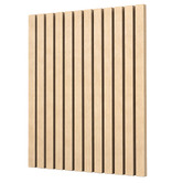 Stick on Tiles Australia Mikos 1200 x 600mm Natural Birch Flexible Slat Wall Panels
