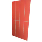 Stick on Tiles Australia Peel &amp; Stick Matte Orange Subway Stick on Tile (24 Pack)