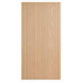 Stick on Tiles Australia Mikos 1200 x 600mm Natural Birch Flexible Slat Wall Panels
