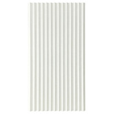 Stick on Tiles Australia Mikos 1200 x 600mm Primed Flexible Scallop Wall Panels