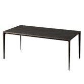 Casa Cora Black Sandstone Innovation S Indoor/Outdoor Dining Table