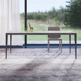 Casa Cora Grey Sicily Innovation S Indoor/Outdoor Dining Table