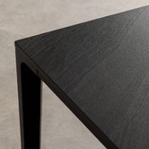 Casa Cora Black Sandstone Innovation S Indoor/Outdoor Dining Table