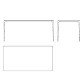 Casa Cora White Innovation S Indoor/Outdoor Dining Table