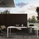 Casa Cora White Innovation S Indoor/Outdoor Dining Table