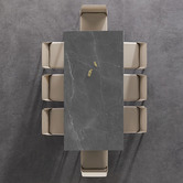 Casa Cora Grey Pulpis Innovation S Indoor/Outdoor Dining Table
