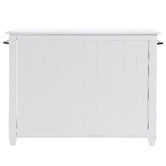 SandStoneSea Hamptons Kitchen Island Bench with Storage | Temple & Webster