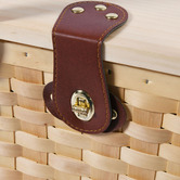 Sunday Homewares 4 Person Barossa Picnic Basket with Peach Lining Set