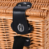 Sunday Homewares 4 Person Hunter Willow Picnic Basket Set