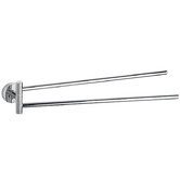 Bianka Loui 450mm Stainless Steel Double Bar Towel Hanger