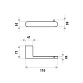 Bianka Huntingwood Stainless Steel Toilet Roll Holder