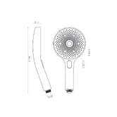 Bianka The Gabe Hand-held Shower Head