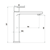 Bianka The Gabe Leva High Rise Basin Mixer