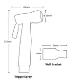 Bianka Leau Stainless Steel Toilet Bidet Spray