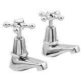 Bianka 2 Piece Noosa Brass Pillar Tap Set