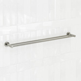 Bianka Elle 750mm Brushed Nickel Double Towel Rail