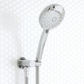 Bianka Loui Chrome Round Hand-held Shower