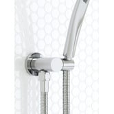 Bianka Loui Chrome Round Hand-held Shower