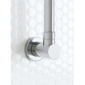 Bianka Loui 260mm Chrome Round Shower Arm &amp; Head