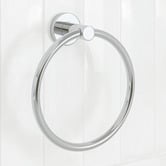 Bianka Elle Chrome Towel Ring
