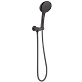 Bianka Loui Gunmetal Round Hand-held Shower