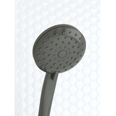 Bianka Loui Gunmetal Round Hand-held Shower