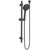 Bianka Loui Gunmetal Round Rail Shower