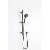 Bianka Loui Gunmetal Round Rail Shower