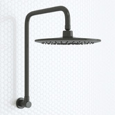 Bianka Loui 260mm Gunmetal Round Shower Arm &amp; Head