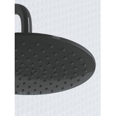 Bianka Loui 260mm Gunmetal Round Shower Arm &amp; Head