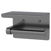 Bianka Elle Gunmetal Stainless Steel Toilet Roll Holder