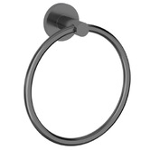 Bianka Elle Gunmetal Towel Ring