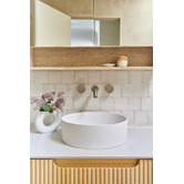 Bianka Loui Brushed Nickel Round Wall Top Assemblies
