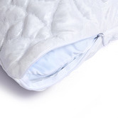 Aldrin Home White Shredded Cooling Gel Memory Foam Pillow