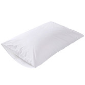 Essn White Commercial Cotton-Blend Standard Pillowcases