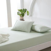 Aldrin Home Cotton Sateen Fitted Sheet Set