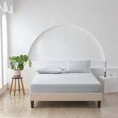 Aldrin Home Cotton Sateen Fitted Sheet Set