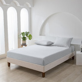 Aldrin Home Cotton Sateen Fitted Sheet Set