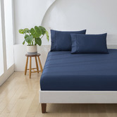 Aldrin Home Cotton Sateen Fitted Sheet Set