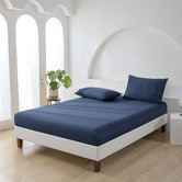 Aldrin Home Cotton Sateen Fitted Sheet Set
