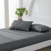Aldrin Home Cotton Sateen Fitted Sheet Set