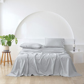 Aldrin Home Cotton Sateen Flat Sheet