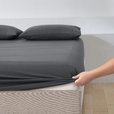 Aldrin Home Cotton Sateen Fitted Sheet Set