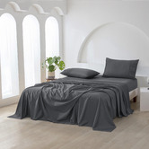 Aldrin Home Cotton Sateen Flat Sheet