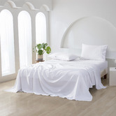 Aldrin Home Cotton Sateen Flat Sheet