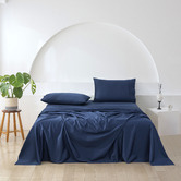 Aldrin Home Cotton Sateen Flat Sheet