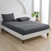 Aldrin Home Cotton Sateen Fitted Sheet Set