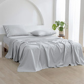 Aldrin Home Cotton Sateen Flat Sheet